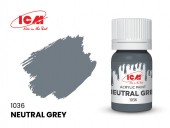ICM 1036 GREY Neutral Grey bottle 12 ml 