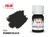 ICM 1039 GREY Rubber Black bottle 12 ml 