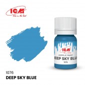 ICM 1076 BLUE Deep Sky Blue bottle 12 ml 