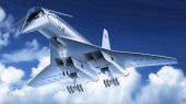 ICM 14401 Tupolev-144 Soviet Supersonic Passenger Aircraft 1:144