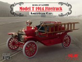 ICM 24004 1:24 Model T 1914 Firetruck  American Car (100% new molds)