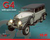 ICM 24012 Typ G4 Soft Top WWII German Personnel Car 1:24