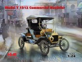 ICM 24016 1:24 Model T 1912 Commercial Roadster American Car