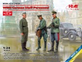 ICM 24020 WWII German Staff Personnel (100% new molds) 1:24