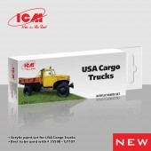 ICM 3019 Acrylic Paint Set for USA Cargo Trucks 