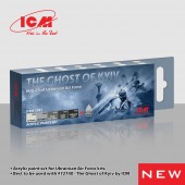 ICM 3027 Acrylic Paint Set for The Ghost of Kyiv 
