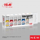 ICM 3076 Wargame Color Set # 1