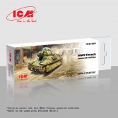 ICM 3089 WWII French armored vehicles