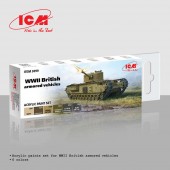 ICM 3099 WWII British armored vehicles