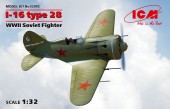 ICM 32002 I-16 type 28, WWII Soviet Fighter 1:32