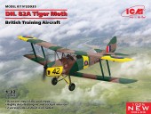 ICM 32035 1:32 D.H. 82A Tiger Moth British Training Aircraft