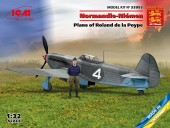 ICM 32093 Normandie-Niemen Plane of Roland de la Poype Yak-9T 1:32
