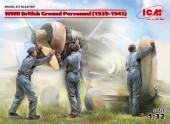 ICM 32107 1:32 WWII British Ground Personnel 1939-1945