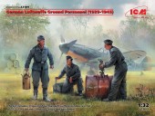 ICM 32109 1:32 German Luftwaffe Ground Personnel (1939-1945) (3 figures) (100% new molds)