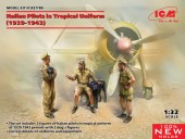 ICM 32110 Italian Pilots in Tropical Uniform (1939-1943) 1:32