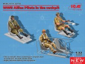 ICM 32112 WWII Allies Pilots in the cockpit 1:32