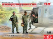 ICM 32114 US Helicopter Pilots (Vietnam War) (100% new molds) 1:32