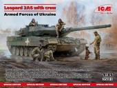 ICM 35013 Leopard 2A6 of the Armed Forces of Ukraine with crew 1:35