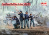 ICM 35020 American Civil War Union Infantry 1:35