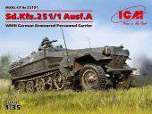 ICM 35101 Sd.Kfz.251/1 Ausf.A WWII German Armoured Personnel Carrier 1:35