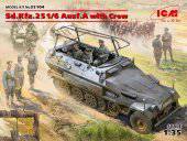 ICM 35104 Sd.Kfz.251/6 Ausf.A with Crew Limited Edition 1:35