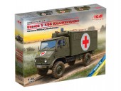 ICM 35138 1:35 Unimog S 404 Krankenwagen, German Military Ambulance