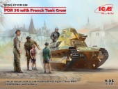 ICM 35338 FCM 36 with French Tank Crew 1:35