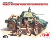 ICM 35381 1:35 Panhard 178 with French Armoured Vehicle Crew