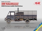 ICM 35415 AHN Gulaschkanone, WWII German mobile field kitchen 1:35