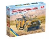 ICM 35503 1:35 S.E.Pkw Kfz.70 with Zwillingssockel 36, WWII German Military Vehicle