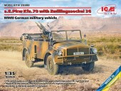 ICM 35503 s.E.Pkw Kfz.70 with Zwillingssockel 36 WWII German military vehicle 1:35