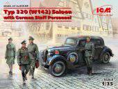 ICM 35539 Typ 320 W142 Saloon with German Staff Personnel Limited 1:35