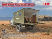 ICM 35586 WWII British Army Mobile Chapel 1:35