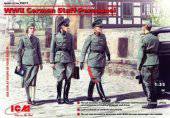 ICM 35611 WWII German Staff Personnel 4 Figures 1:35