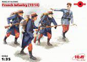 ICM 35682 French Infantry 1914 1:35