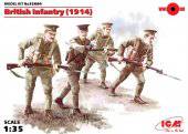 ICM 35684 British Infantry 1914 1:35