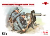 ICM 35697 1:35 WWI Austro-Hungarian MG Team (100% new molds) - 2 figures