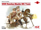 ICM 35698 1:35 WWI Russian Maxim MG Team (2 figures)  (100% new molds)