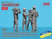 ICM 35751 Journalists in War (4 figures) (100% new molds) 1:35