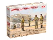ICM 48080 1:48 RAF Pilots in Tropical Uniforms (1941-1945) (100% new molds)