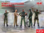 ICM 48087 1:48 US Pilots & Ground Personnel (Vietnam War) (5 figures) (100% new molds)