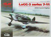 ICM 48093 LaGG-3 series1 7-11 WWII Soviet Fighter 1:48