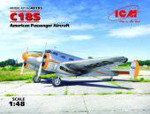 ICM 48185 C18S American Passenger Aircraft 1:48