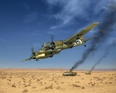 ICM 48214 Hs 129B-2, WWII German attack aircraft (100% new molds) 1:48
