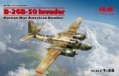ICM 48281 1:48 B-26B-50 Invader, Korean War American Bomber (100% new molds)