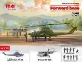 ICM 48303 Forward base Cobra AH-1G+Bronco OV-10A US Pilots & Ground Personnel and US Helicopter Pilots 1:48