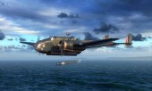 ICM 48353 HP.52 Hampden TB.Mk.I WWII British torpedo bomber 1:48