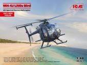 ICM 48369 MH-6J Little Bird US Special Forces Helicopter (100% new moulds) 1:48