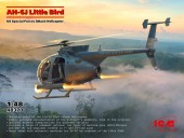 ICM 48370 AH-6J Little Bird, US Special Forces Attack Helicopter 1:48