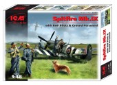 ICM 48801 1:48 Spitfire Mk.IX with RAF Pilots and Ground Personnel
